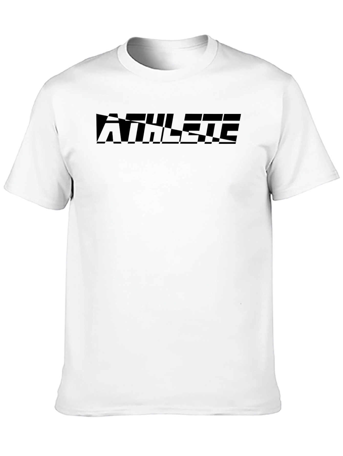 Athlete Graphic T-Shirt - Mens Black Tee