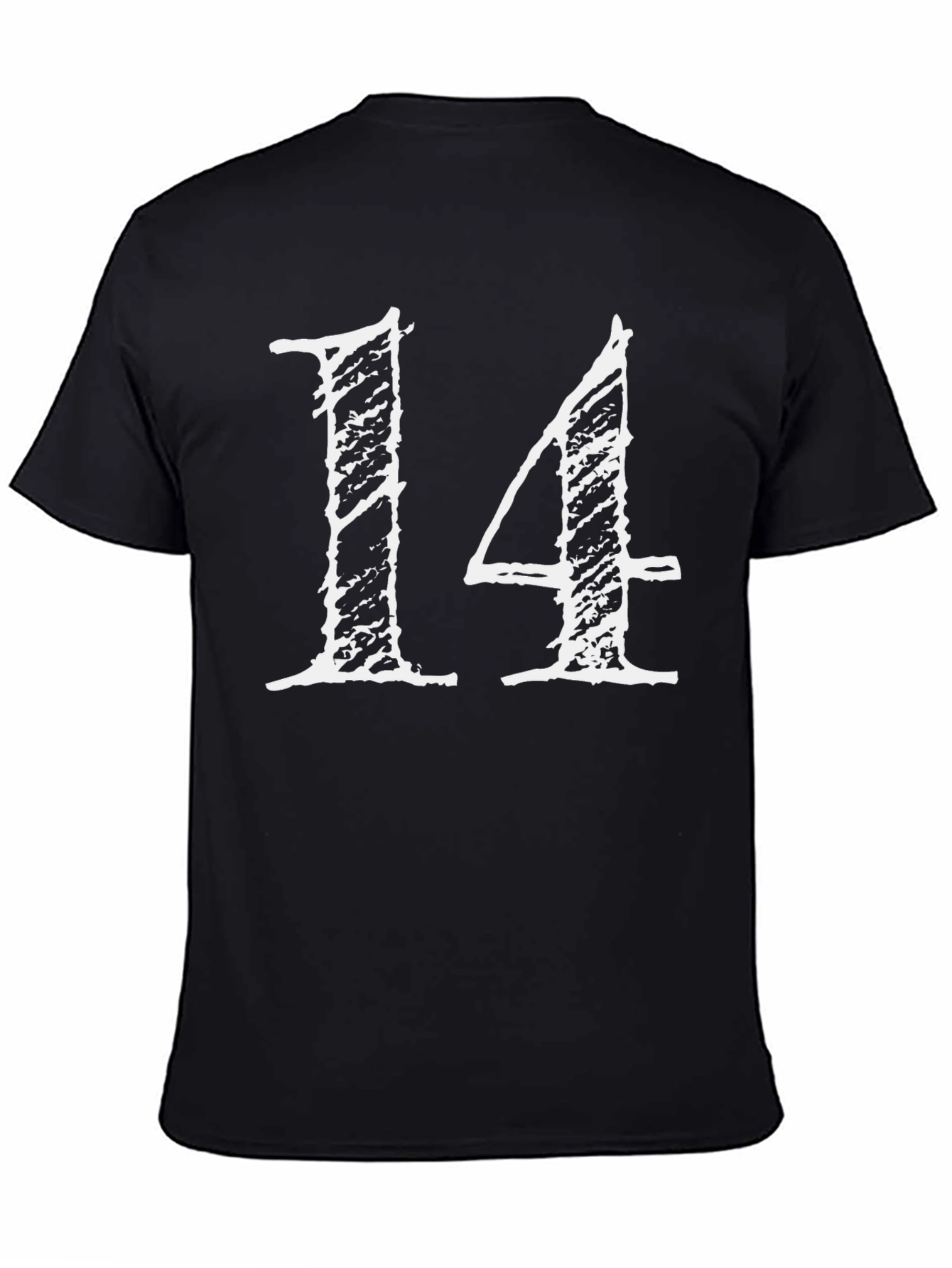 Number 14 Graphic T-Shirt - Casual Style