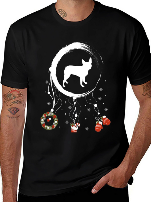 Dog Dreamcatcher Christmas T-Shirt