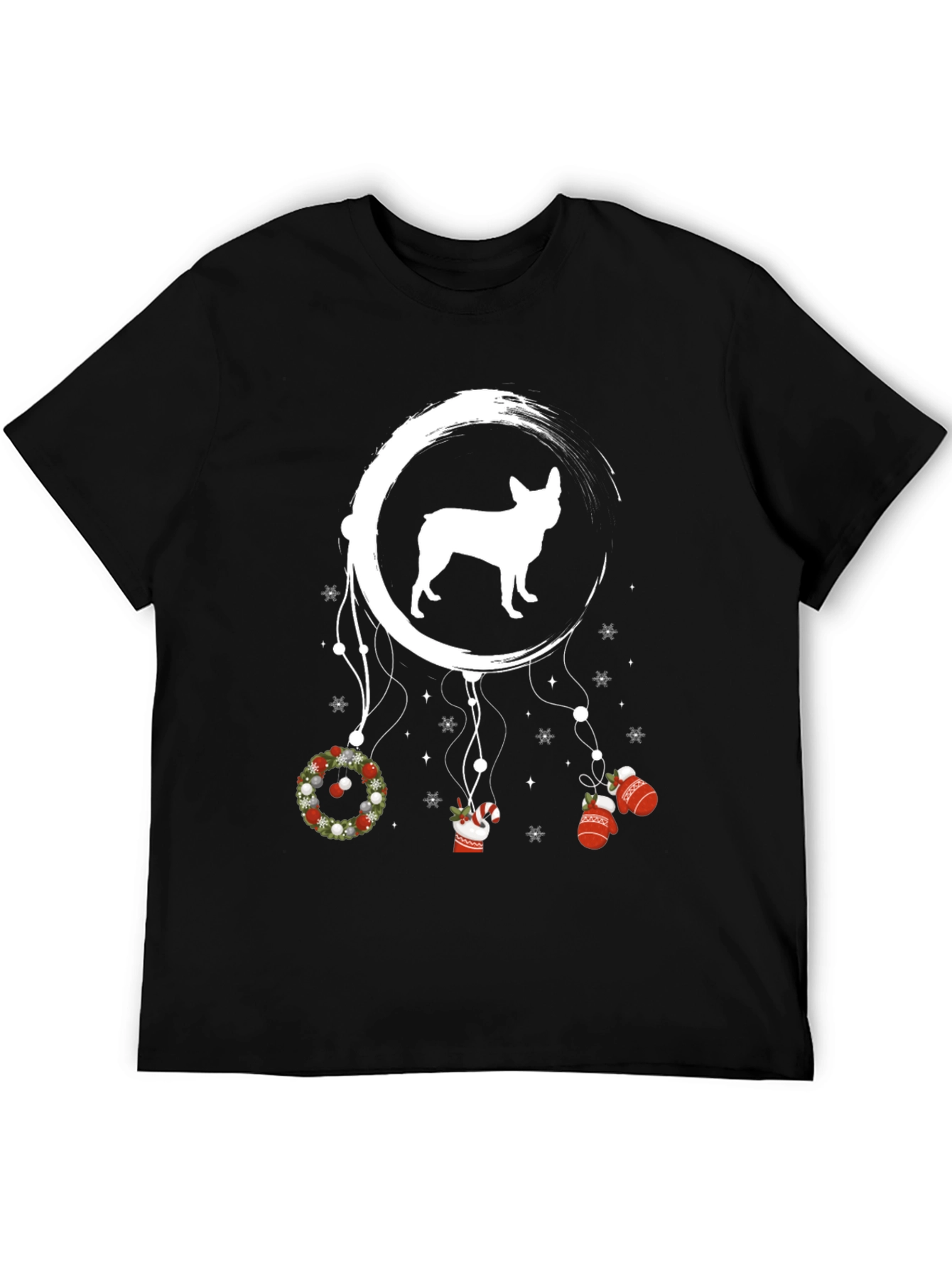 Dog Dreamcatcher Christmas T-Shirt