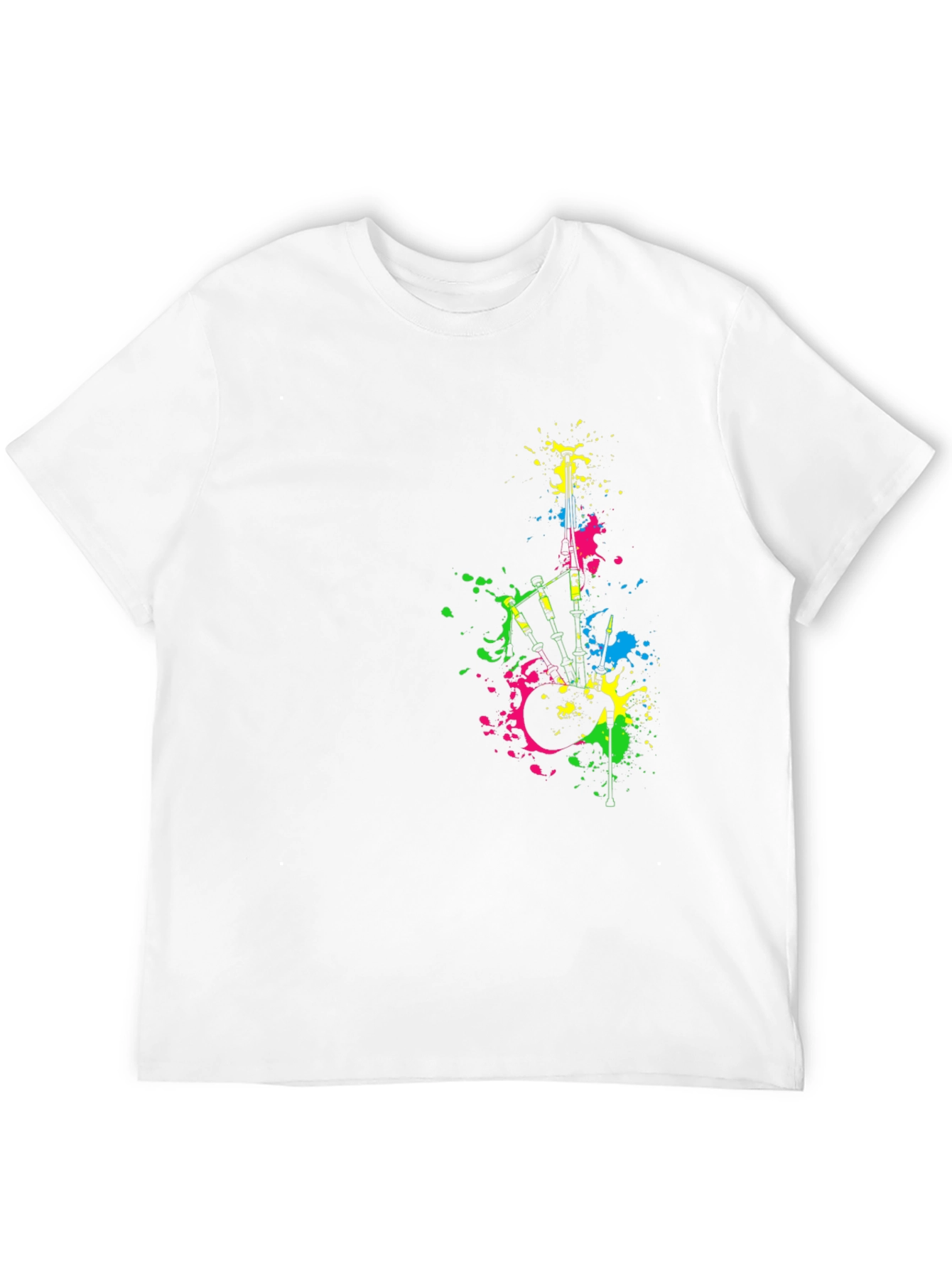 Abstract Bagpipes T-Shirt