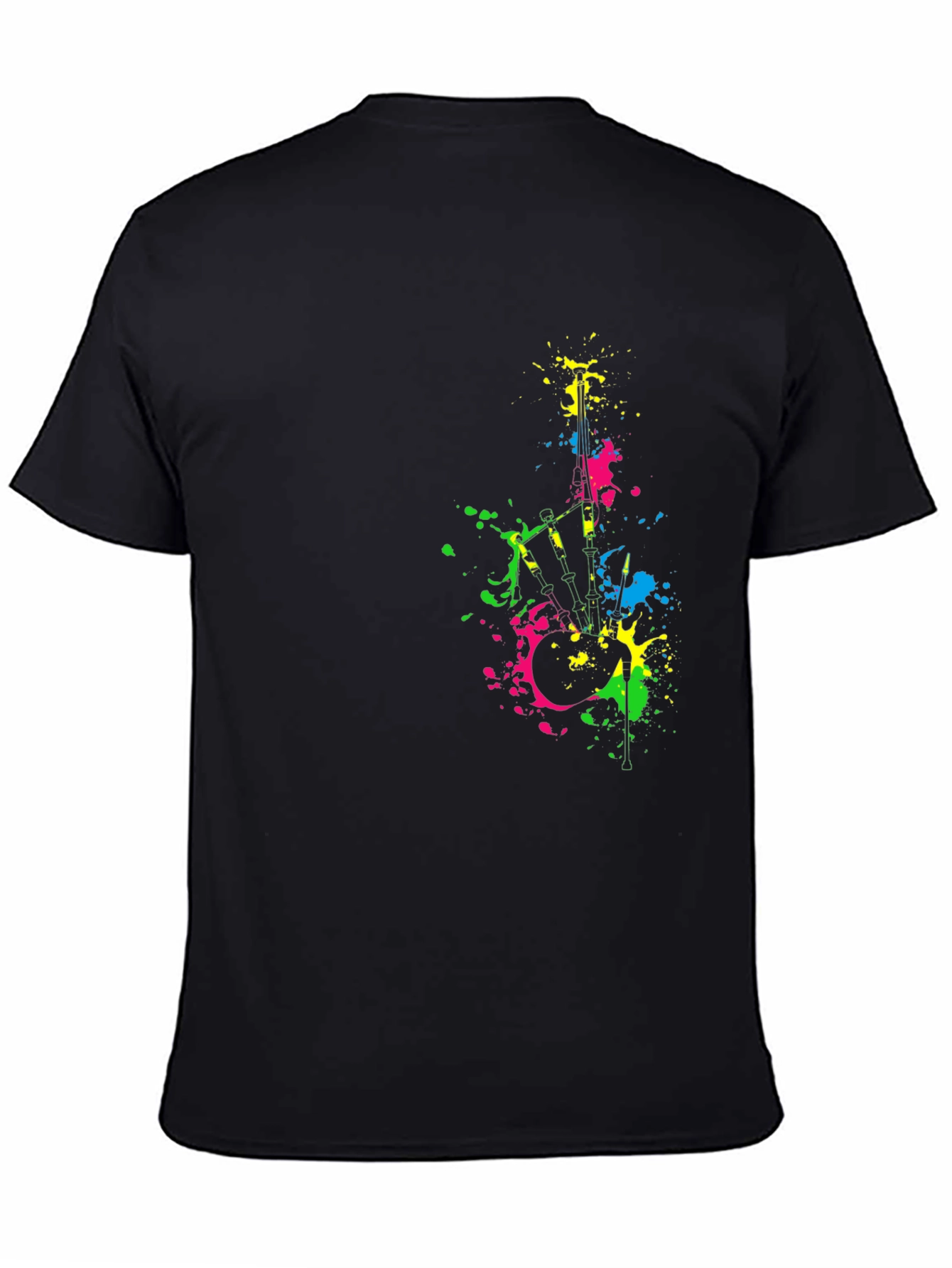 Abstract Bagpipes T-Shirt