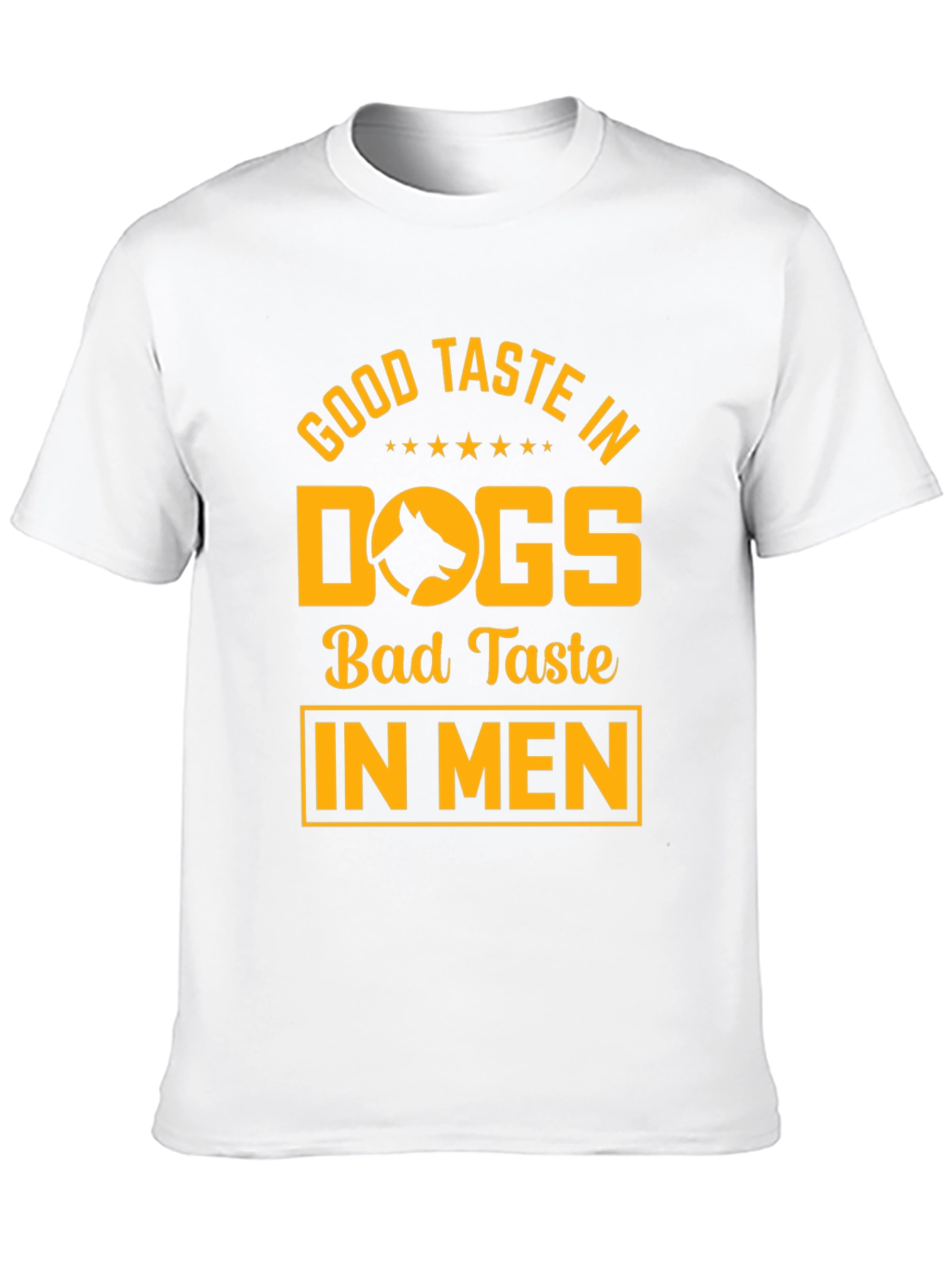 Good Taste In Dogs Tee - Unisex Black T-Shirt