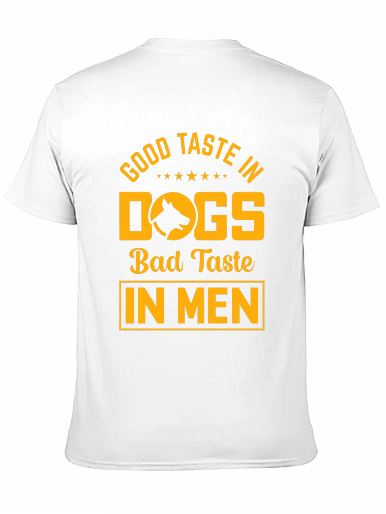Good Taste In Dogs Tee - Unisex Black T-Shirt