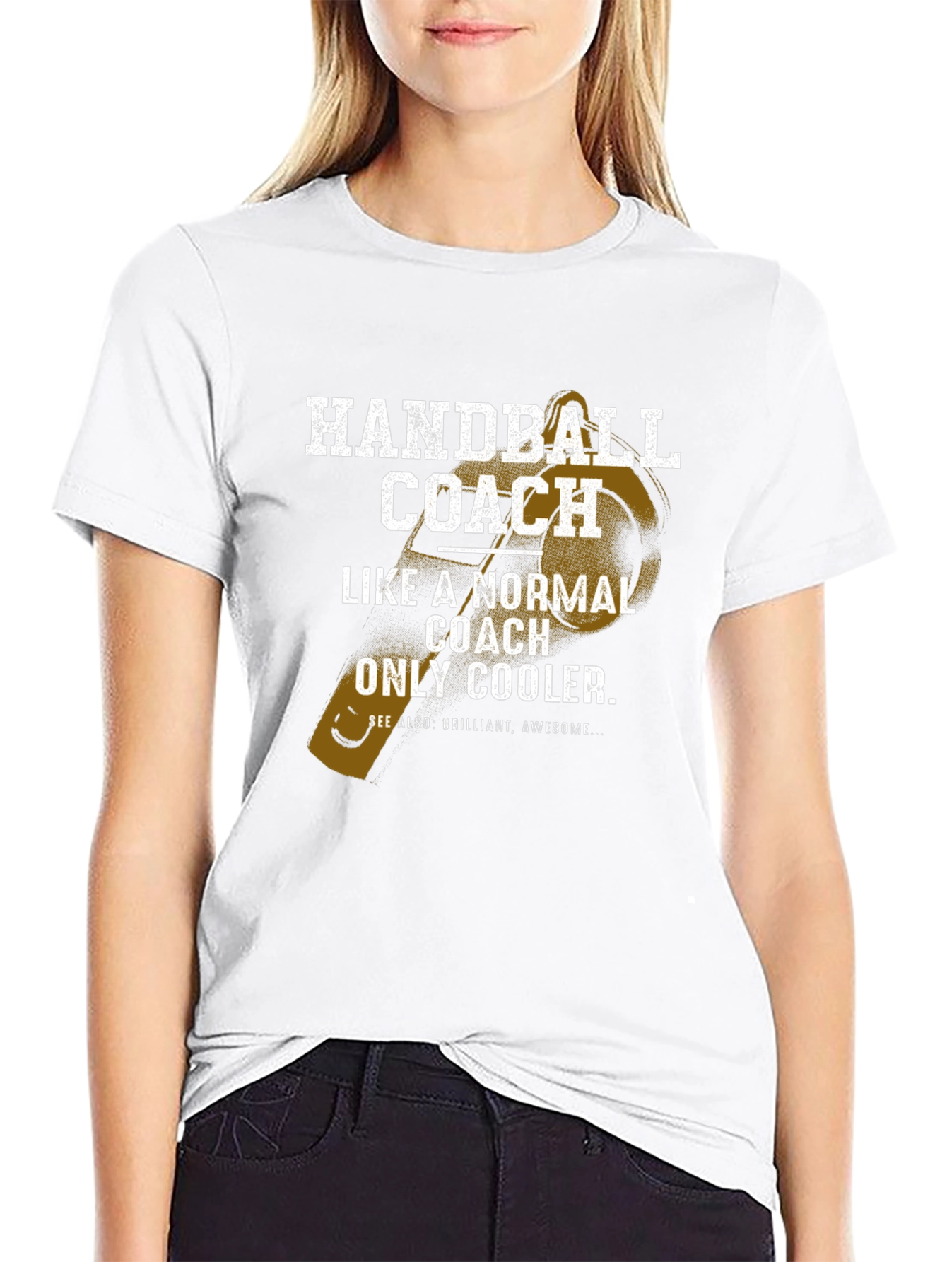 Handball Coach T-Shirt - Normal Coach Only Cooler