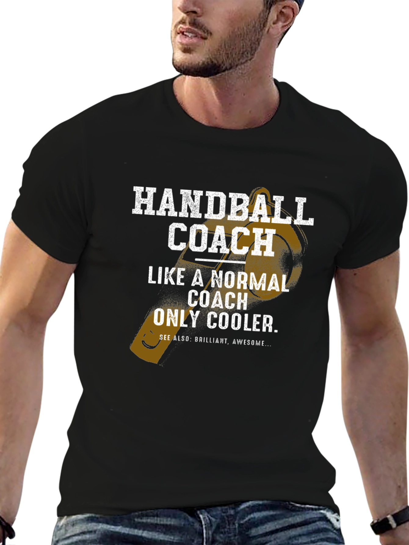 Handball Coach T-Shirt - Normal Coach Only Cooler