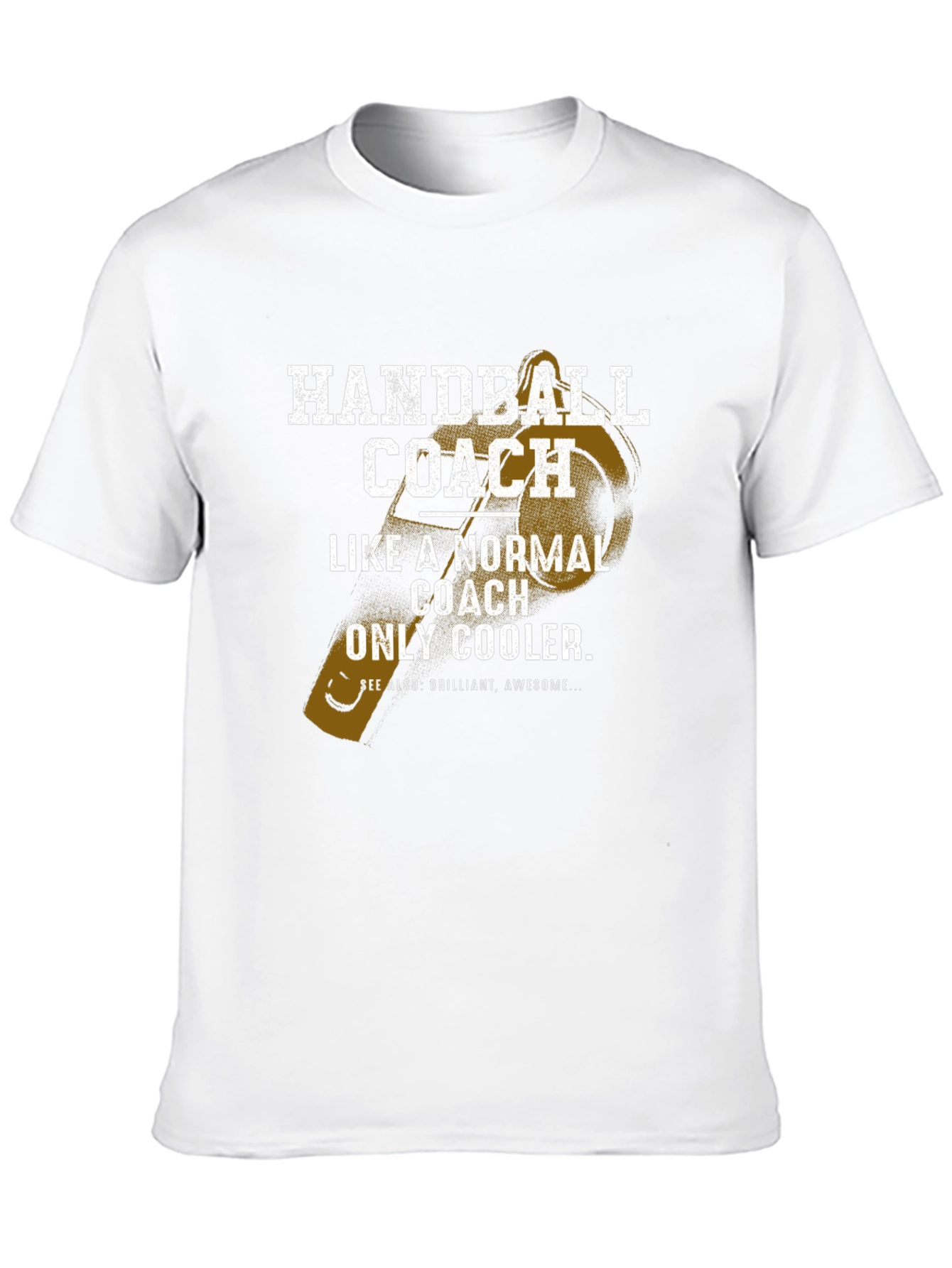 Handball Coach T-Shirt - Normal Coach Only Cooler