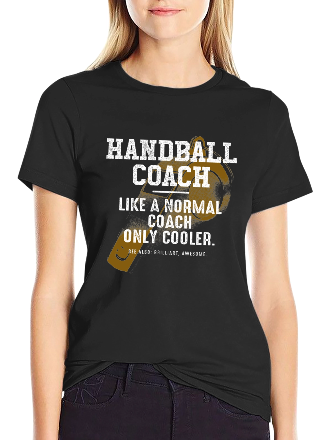 Handball Coach T-Shirt - Normal Coach Only Cooler