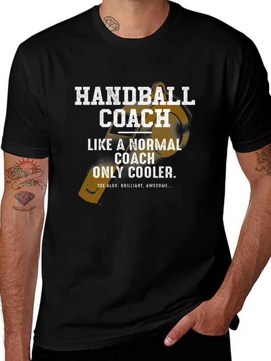 Handball Coach T-Shirt - Normal Coach Only Cooler