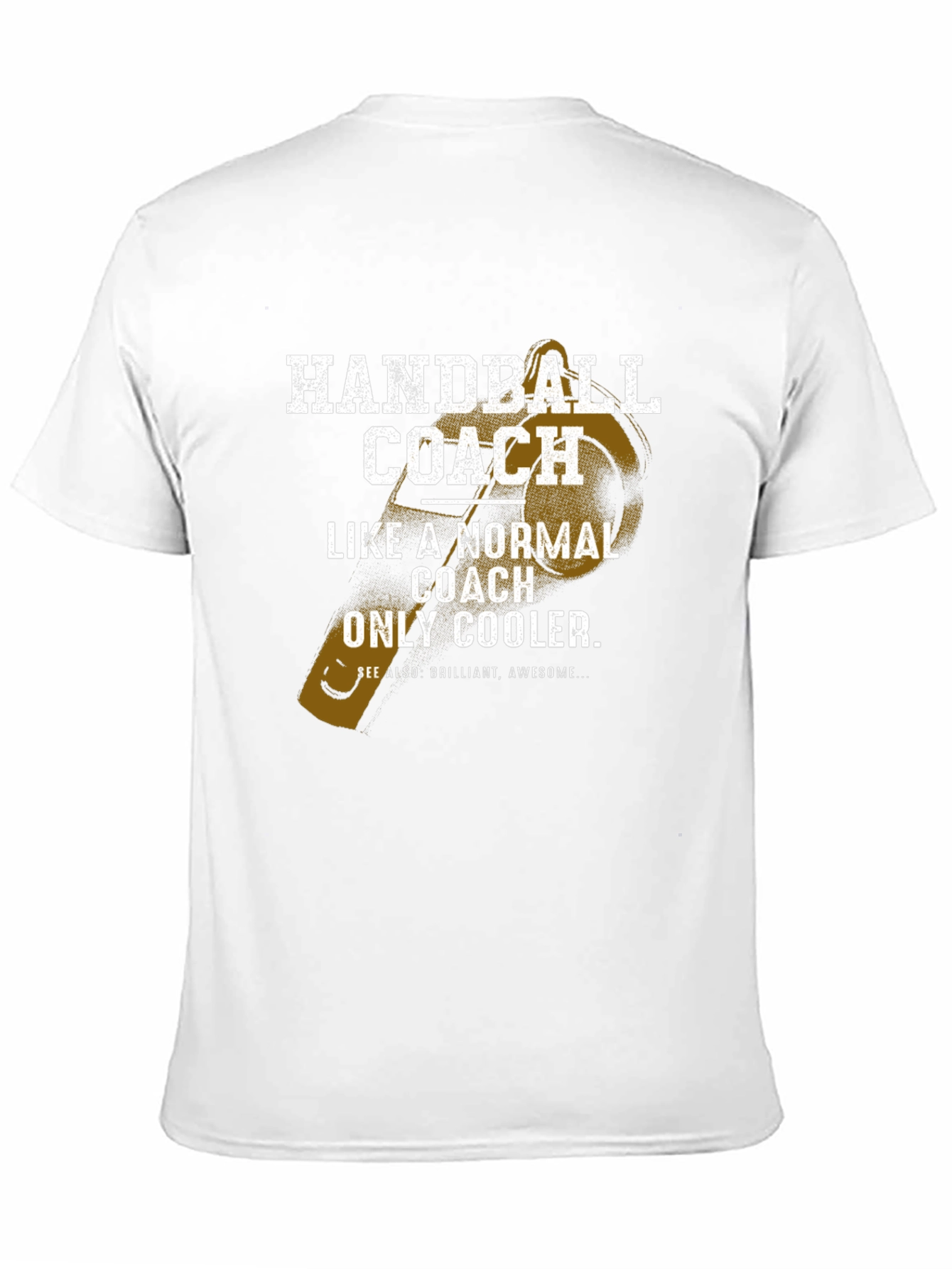 Handball Coach T-Shirt - Normal Coach Only Cooler
