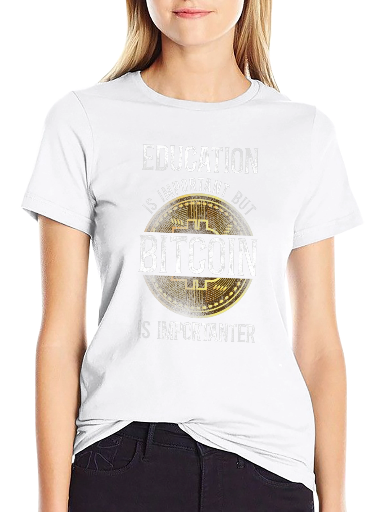 Bitcoin Education T-Shirt - Funny Crypto Tee