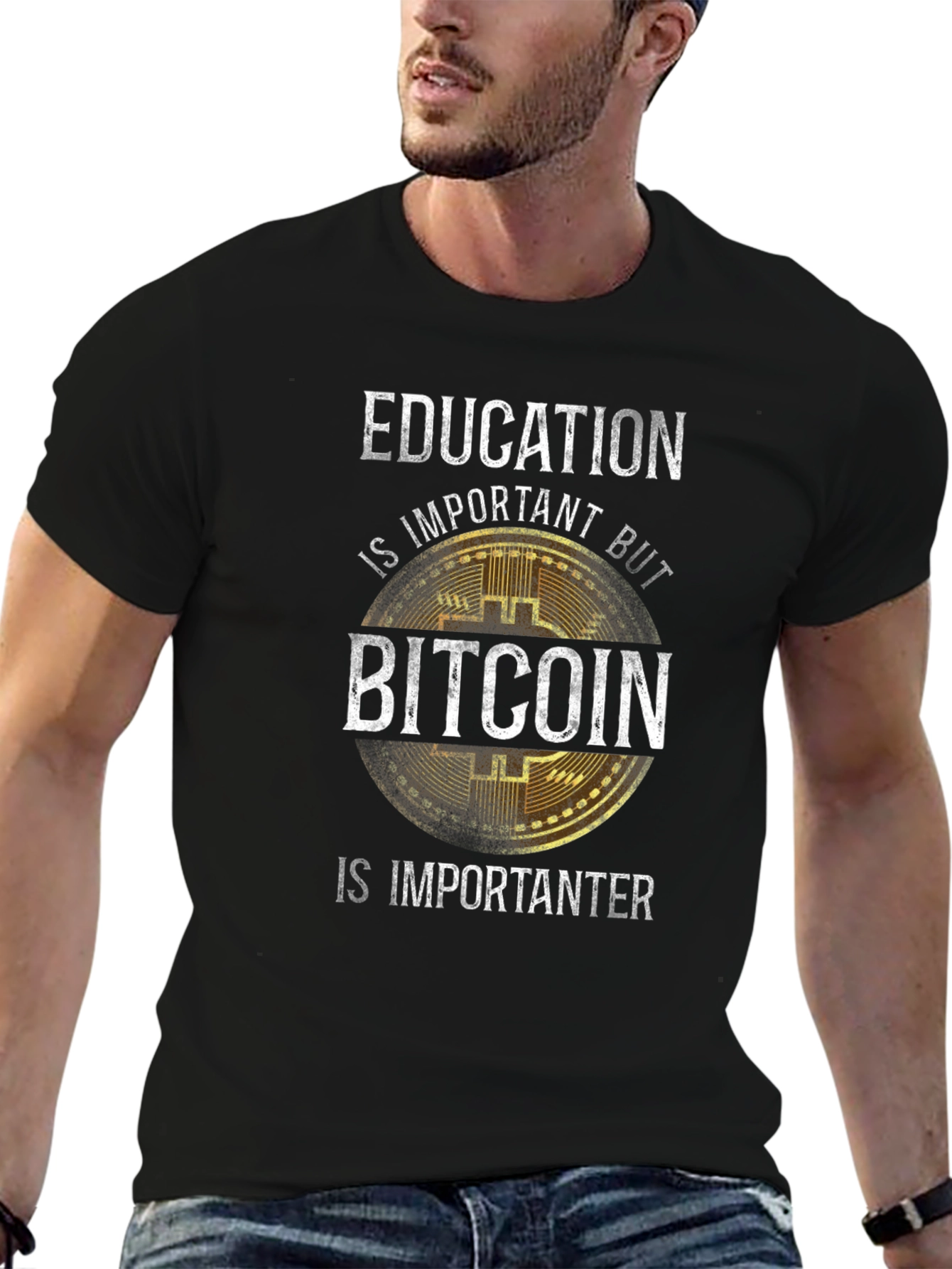 Bitcoin Education T-Shirt - Funny Crypto Tee