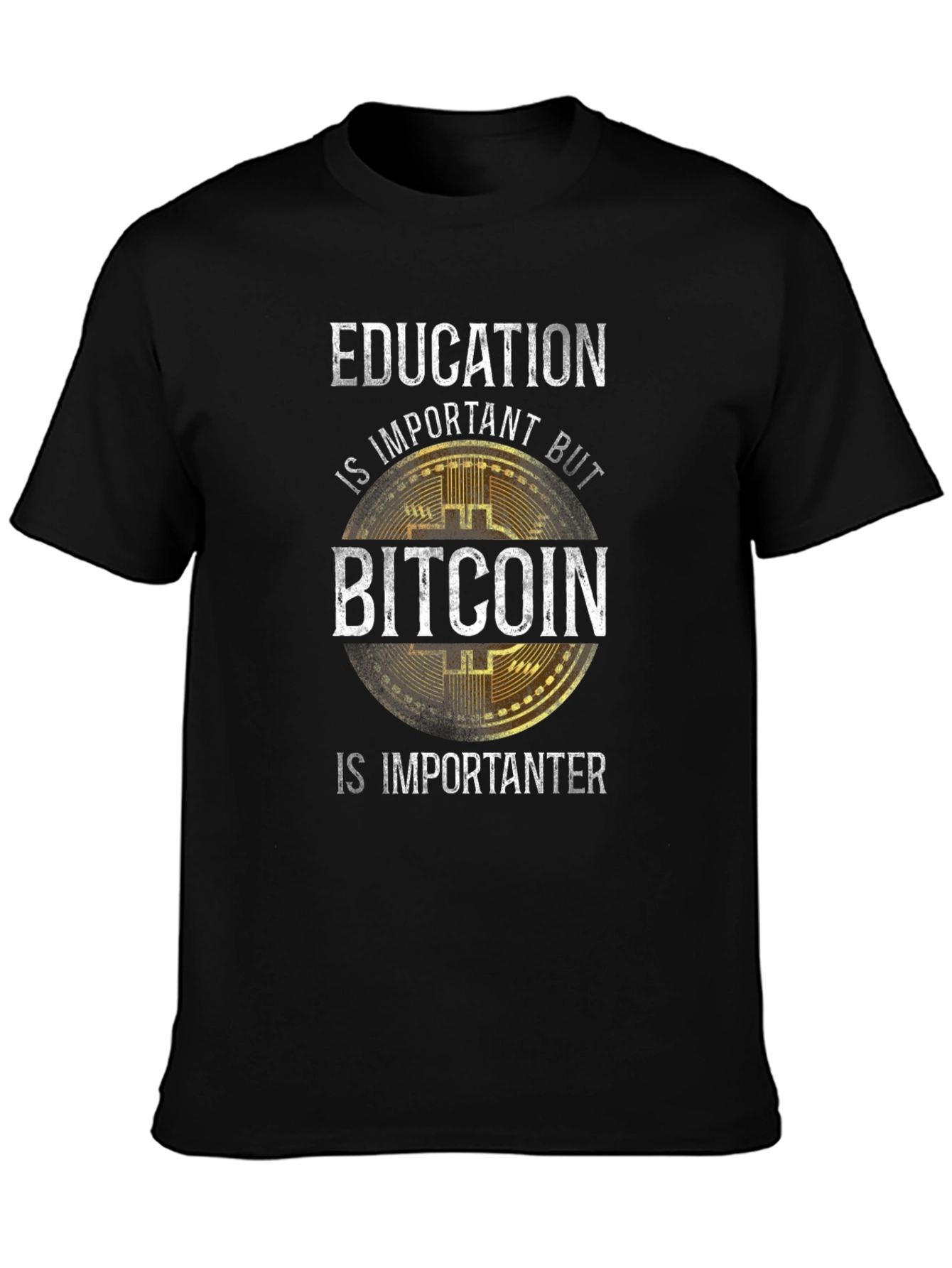 Bitcoin Education T-Shirt - Funny Crypto Tee
