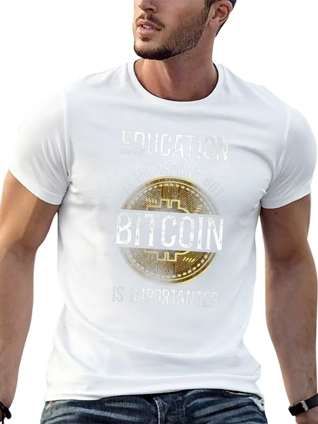 Bitcoin Education T-Shirt - Funny Crypto Tee