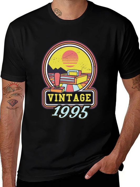 Vintage 1995 Retro Gamer T-Shirt