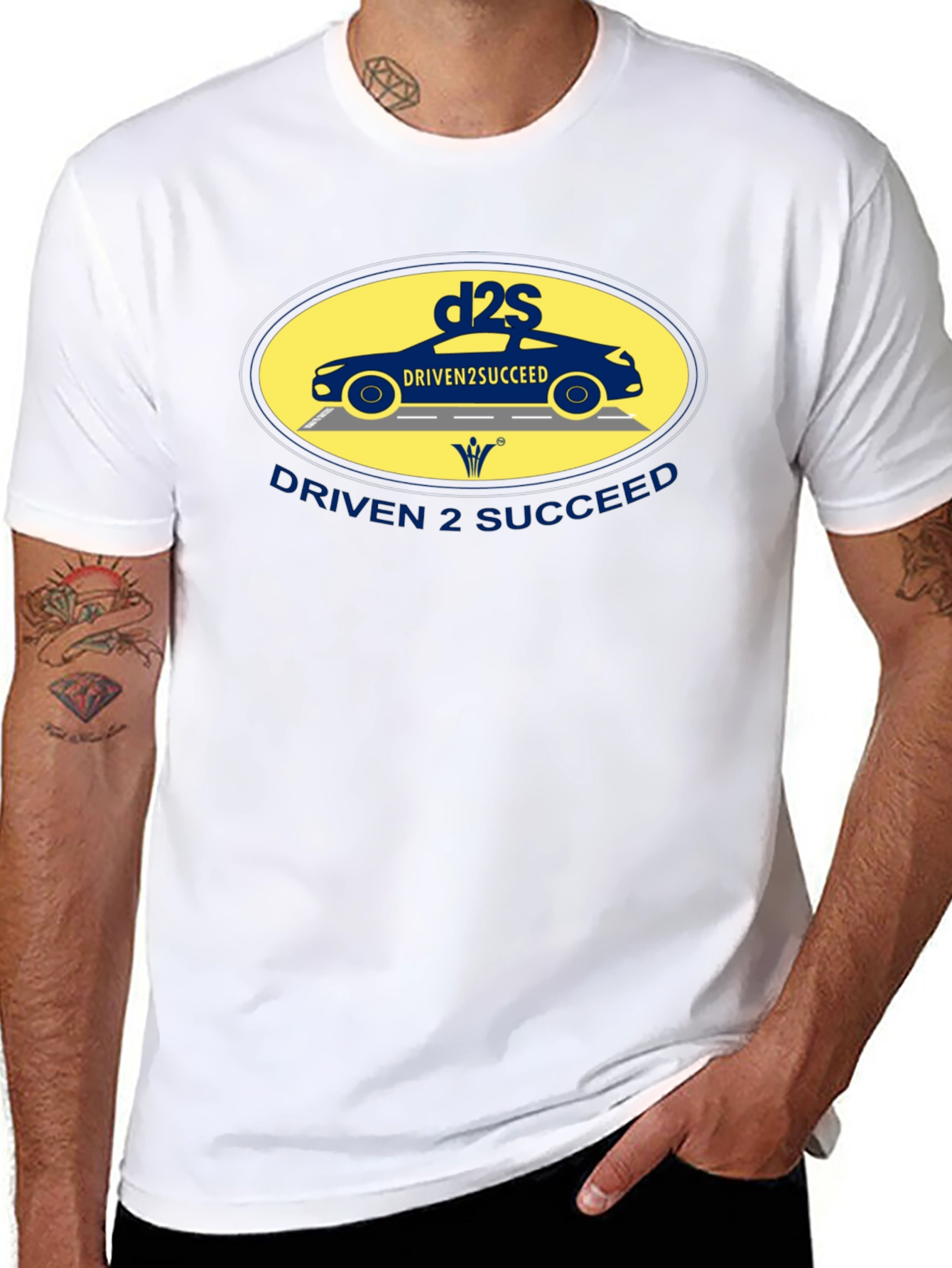 Driven2Succeed Graphic Tee - Black