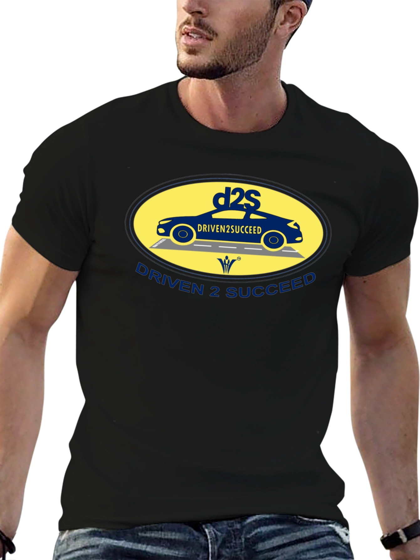 Driven2Succeed Graphic Tee - Black