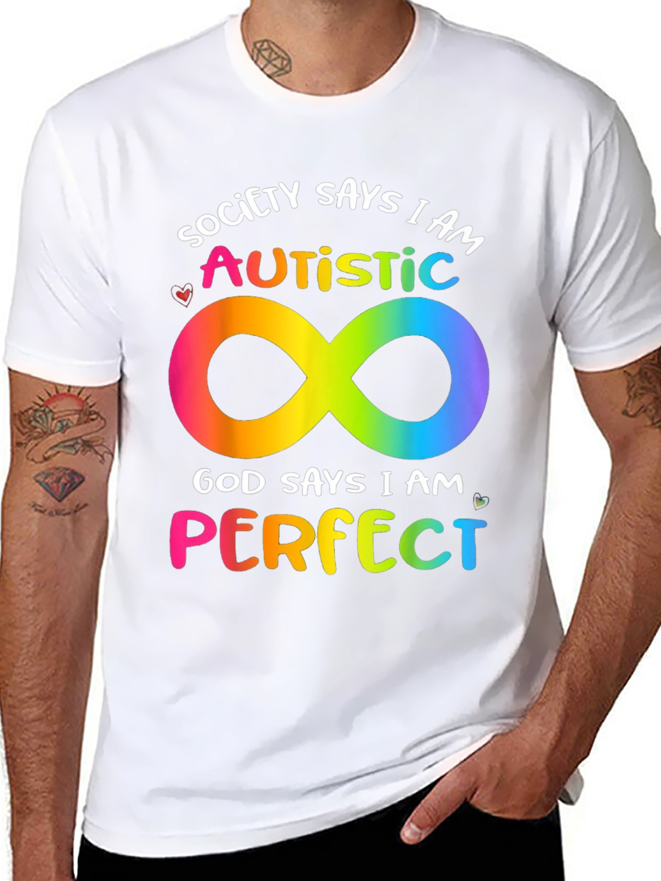 Autism Awareness T-Shirt - Society Says I Am Autistic