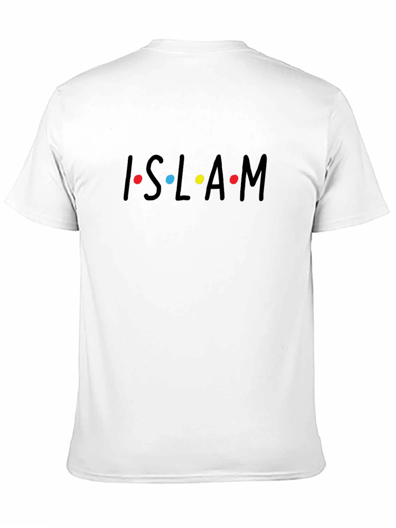Islam Friends Inspired T-Shirt - Black Cotton Blend