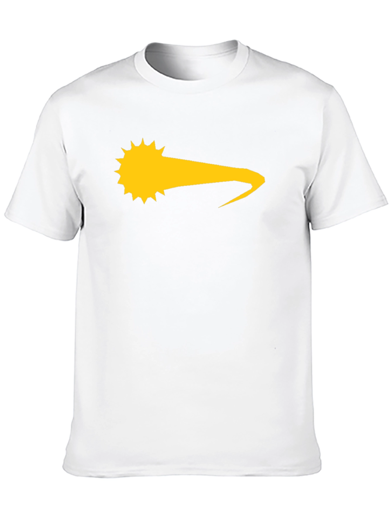 Black T-Shirt with Graphic Design