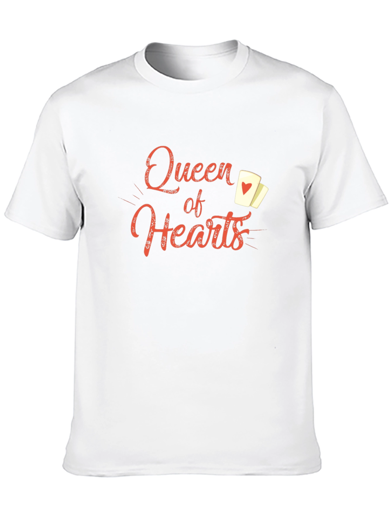 Queen of Hearts Black Graphic Tee