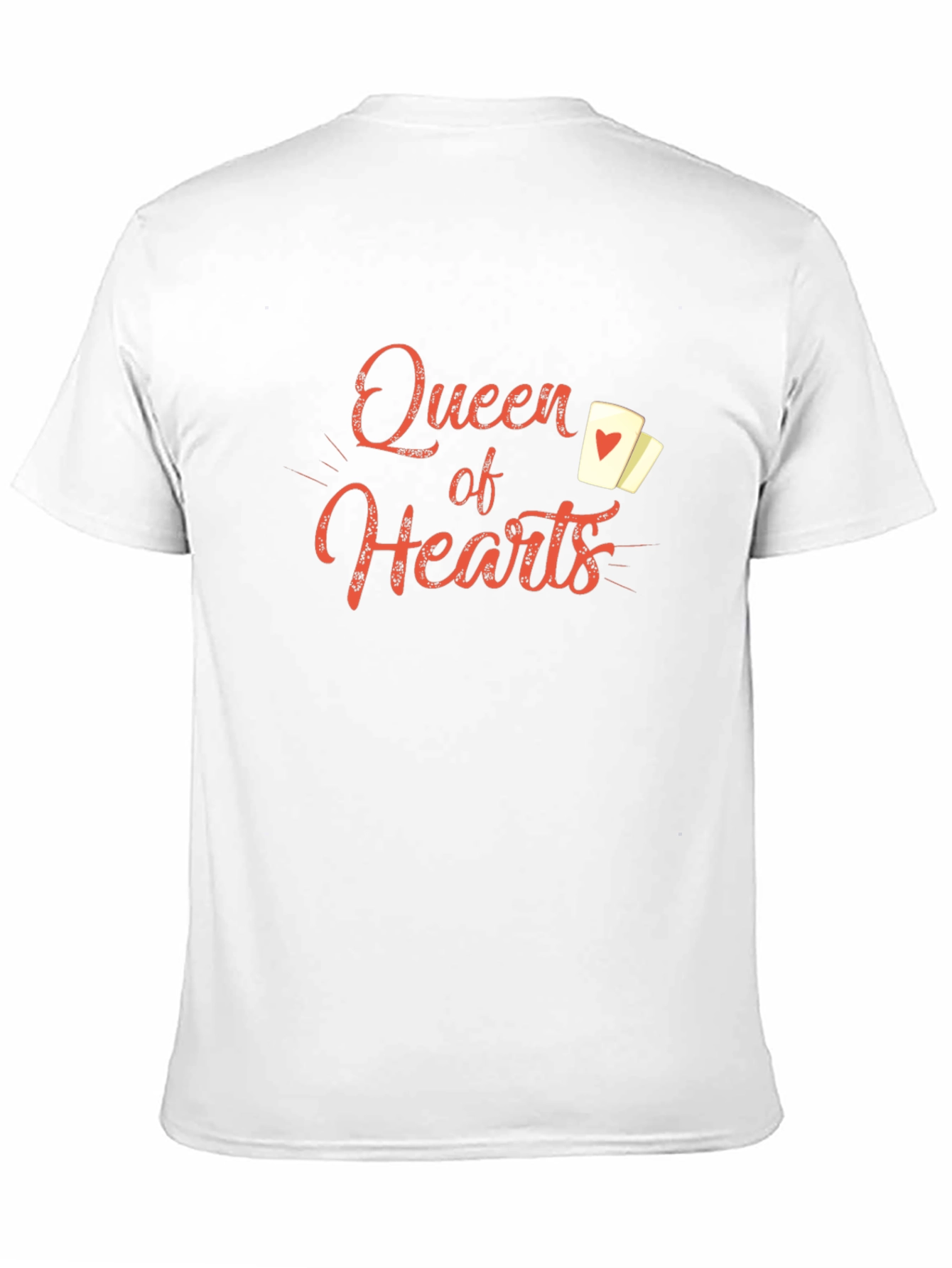 Queen of Hearts Black Graphic Tee