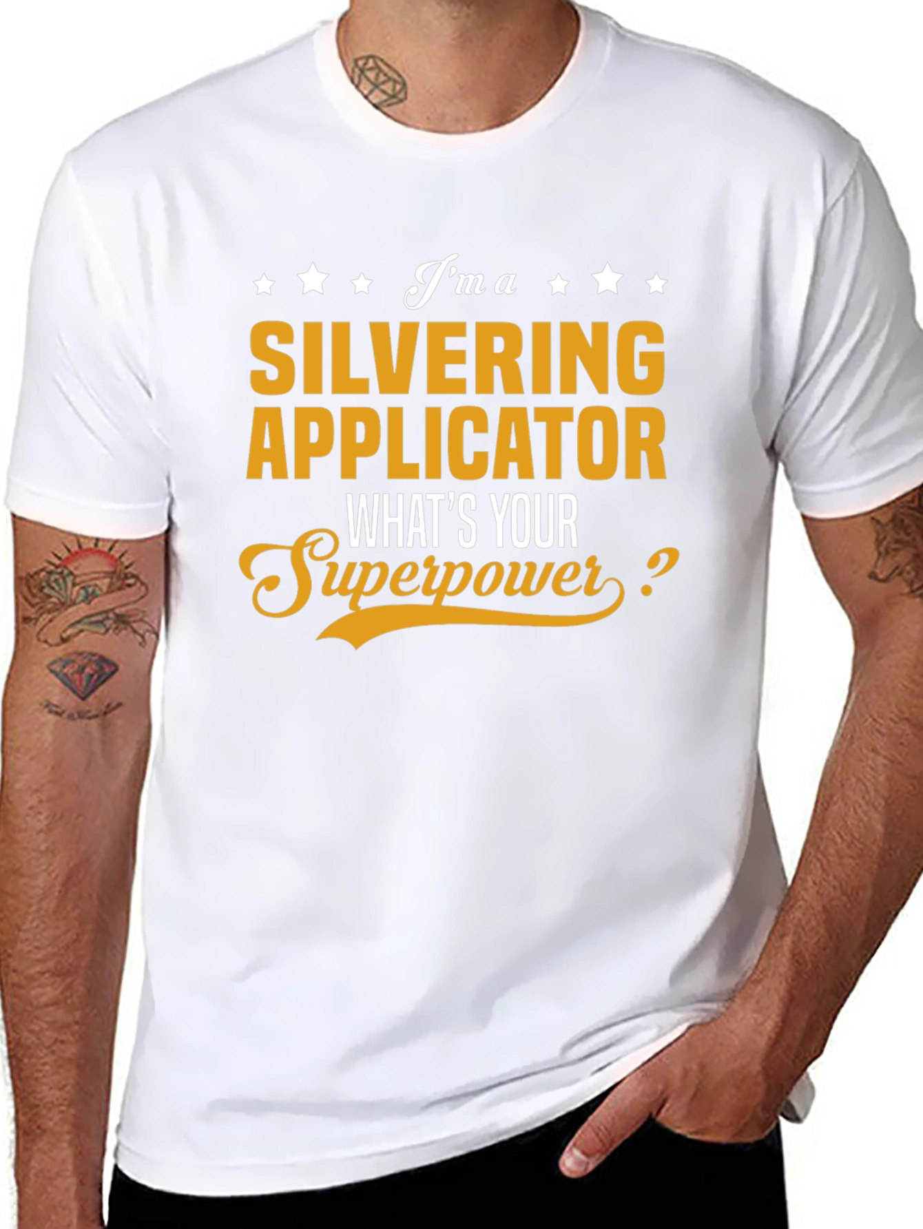 Silvering Applicator Superpower T-Shirt