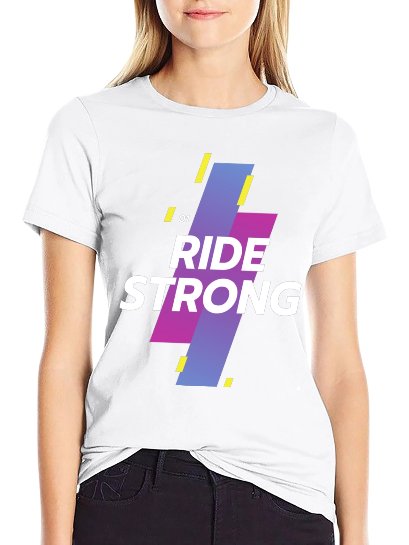Ride Strong Graphic Tee - Bold Style