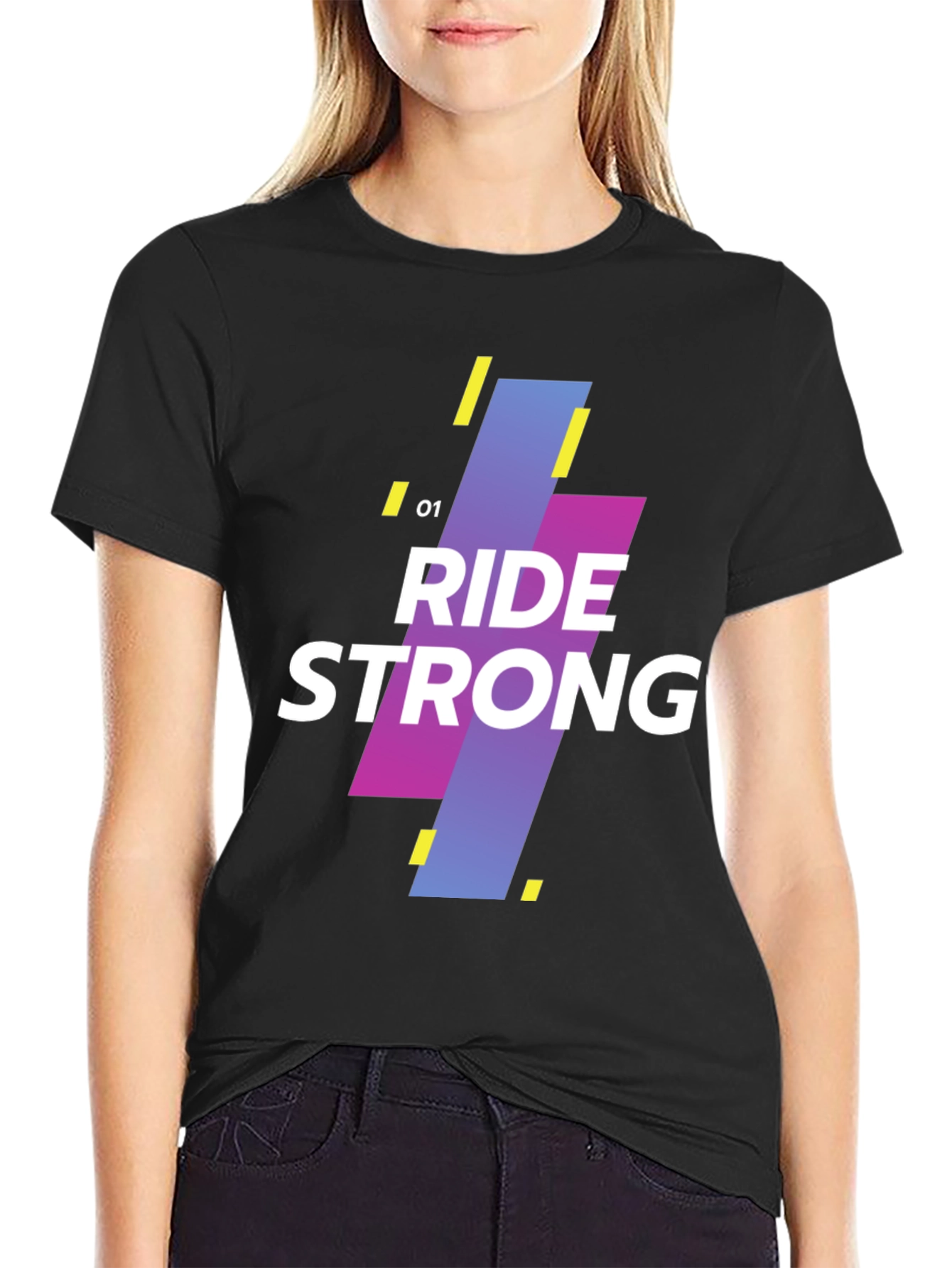 Ride Strong Graphic Tee - Bold Style