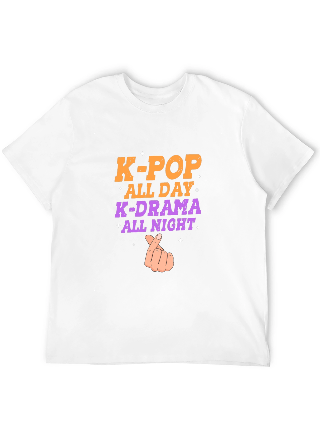 K-Pop All Day T-Shirt - K-Drama All Night Tee
