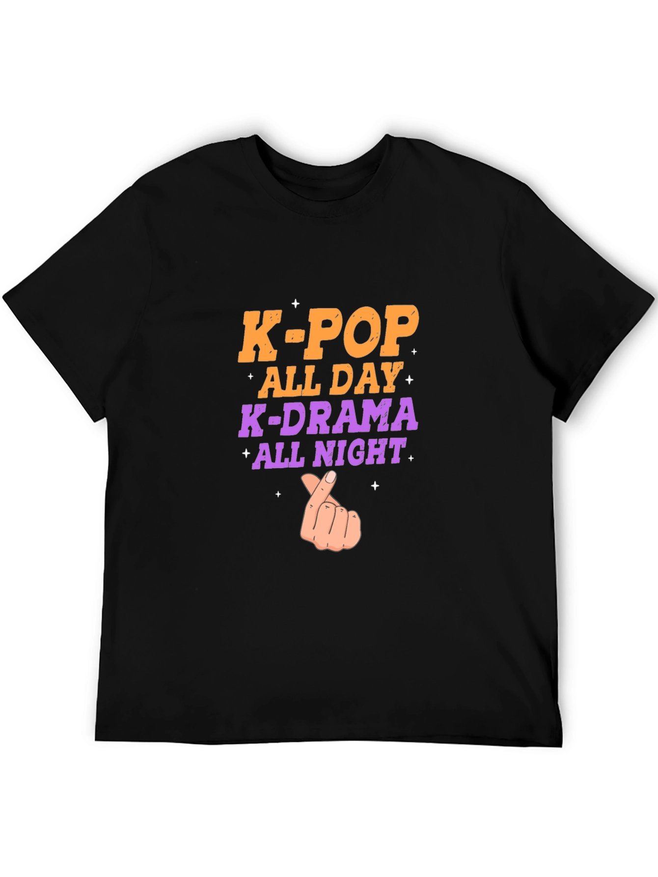 K-Pop All Day T-Shirt - K-Drama All Night Tee