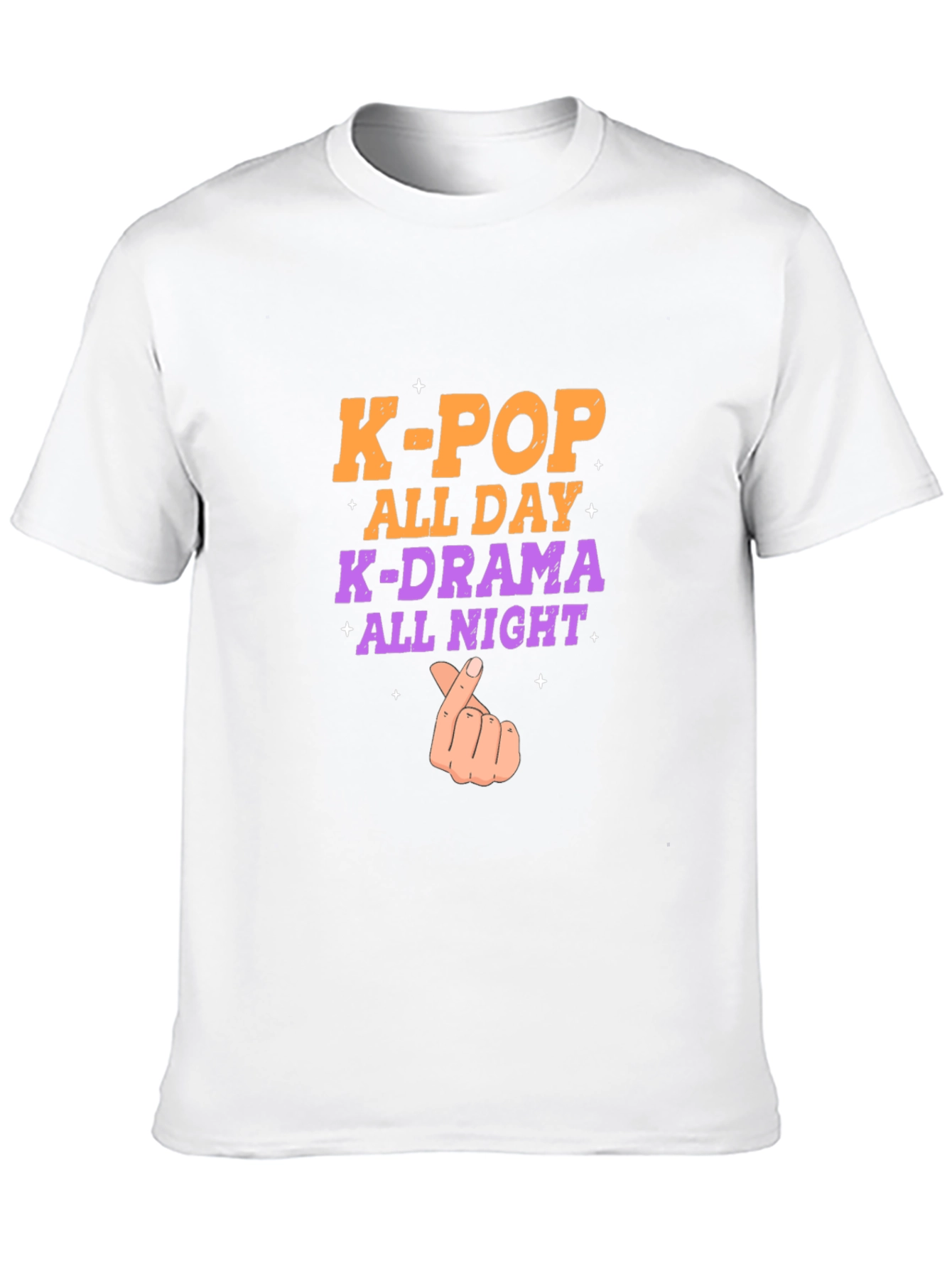 K-Pop All Day T-Shirt - K-Drama All Night Tee