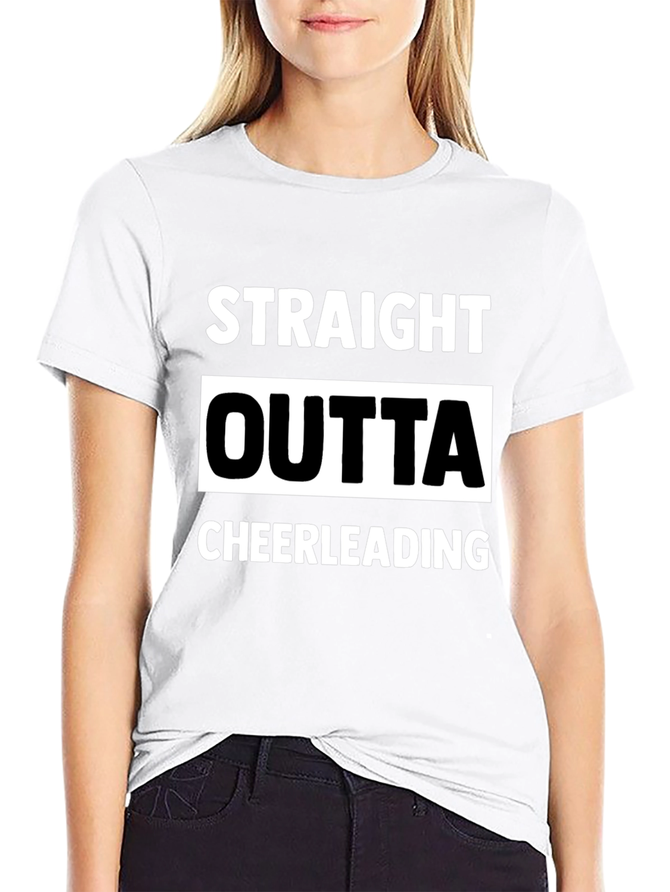 Straight Outta Cheerleading T-Shirt
