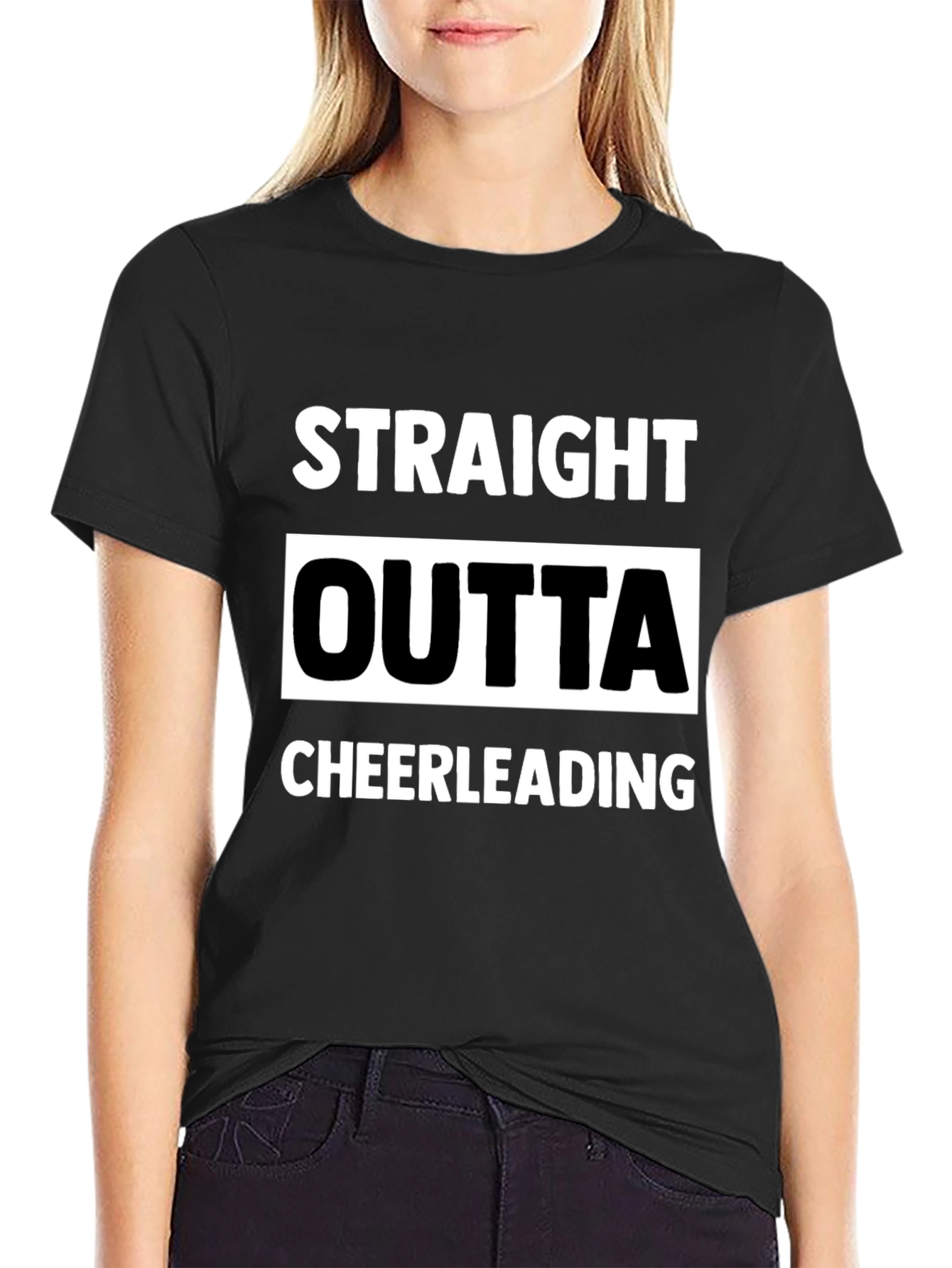 Straight Outta Cheerleading T-Shirt