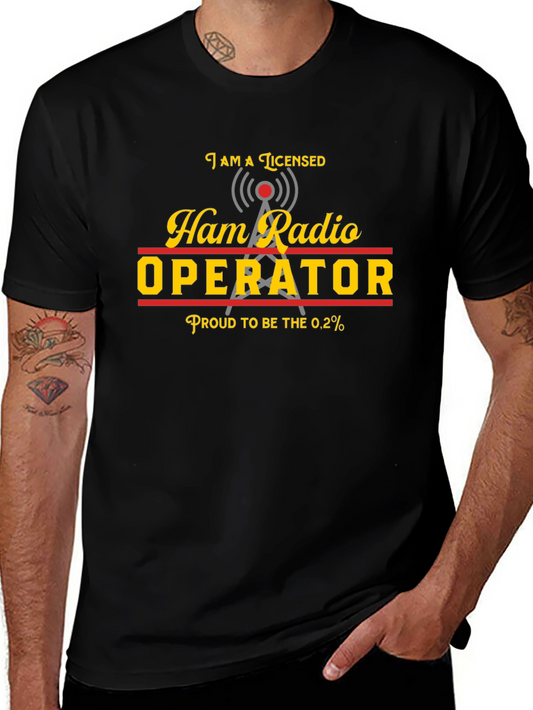 Ham Radio Operator Licensed T-Shirt