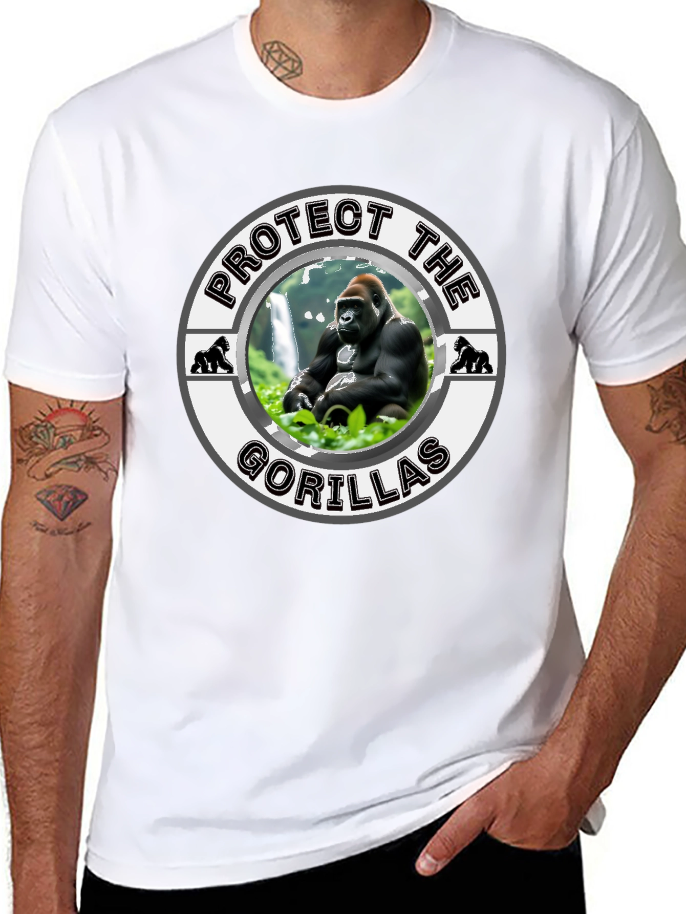 Protect the Gorillas Graphic T-Shirt