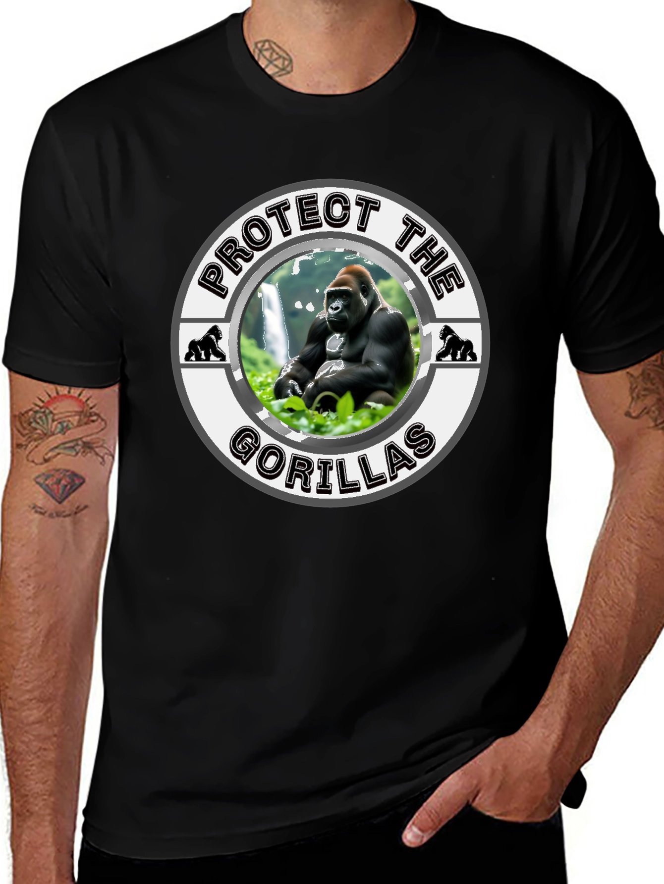 Protect the Gorillas Graphic T-Shirt