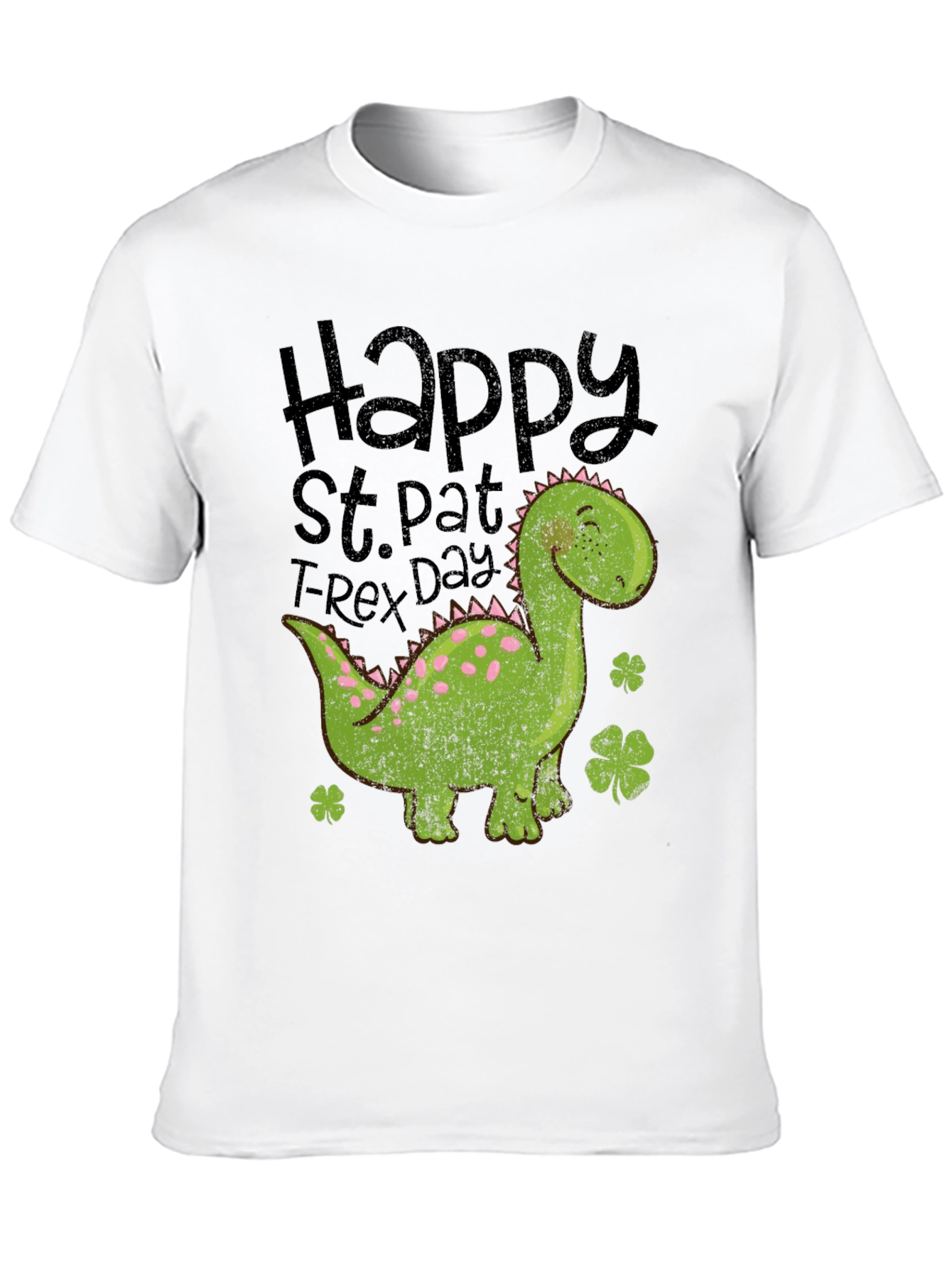 St. Pat T-Rex Day Shirt - Dinosaur Tee