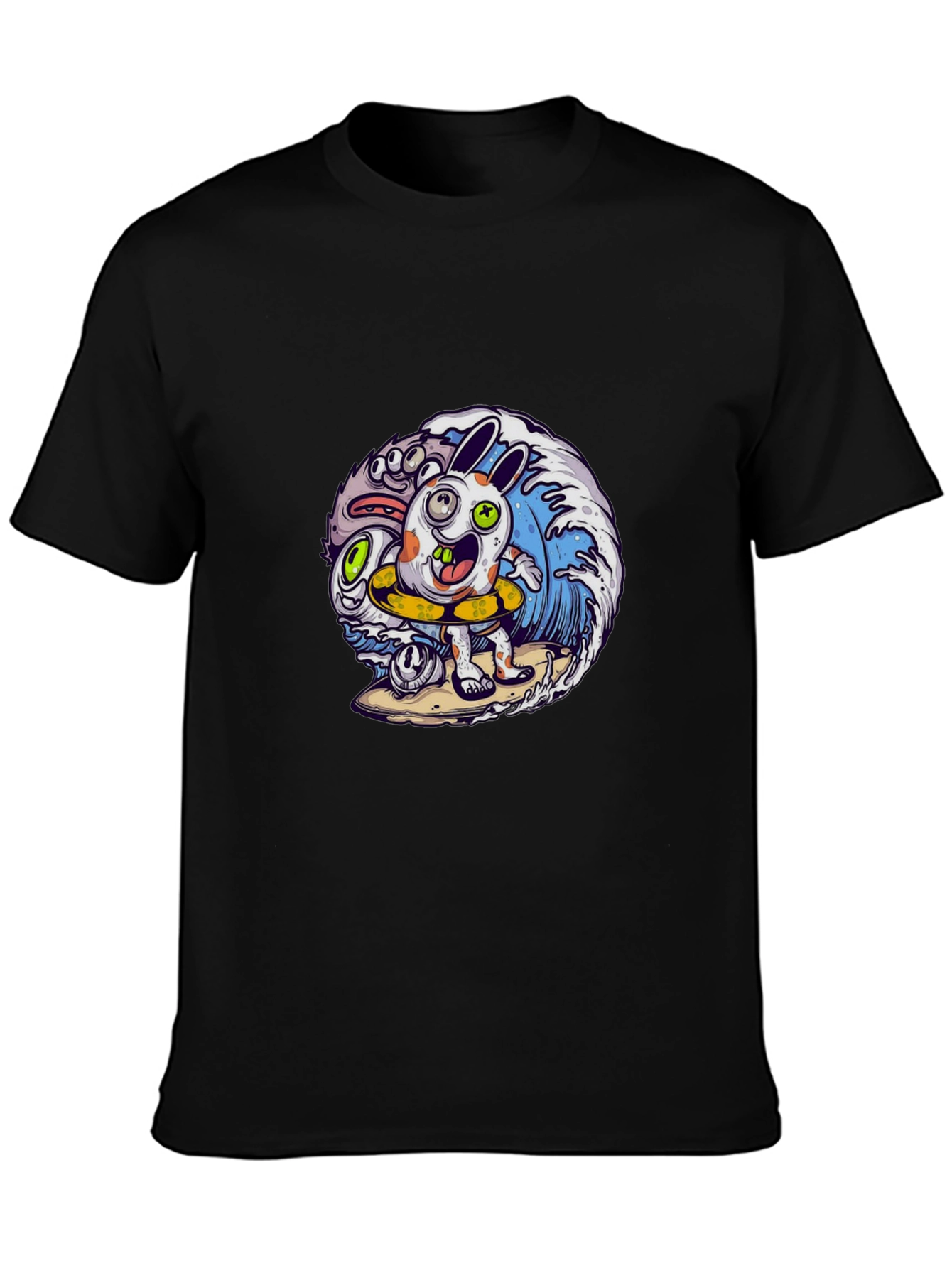 Surfing Rabbit Graphic Tee