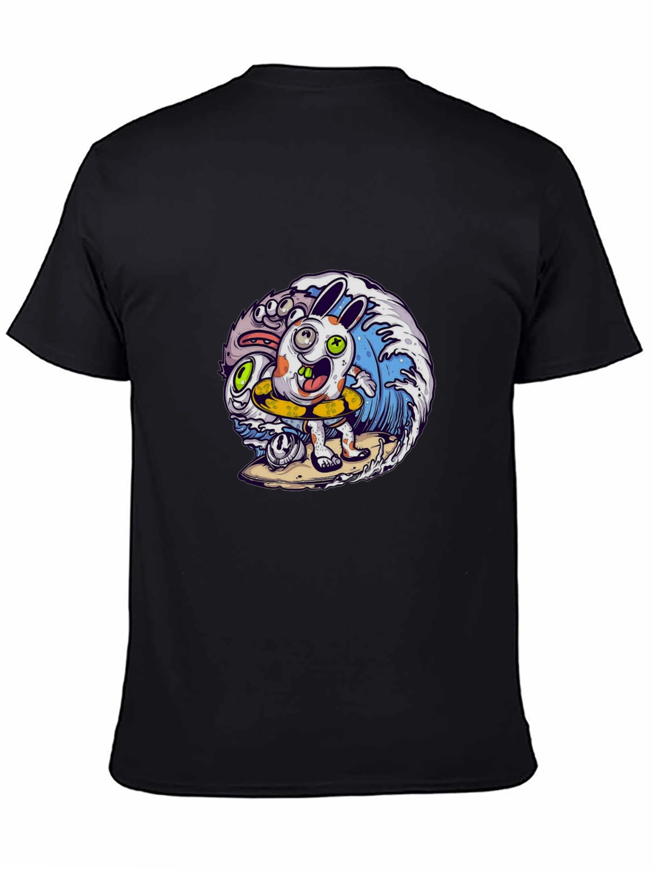 Surfing Rabbit Graphic Tee