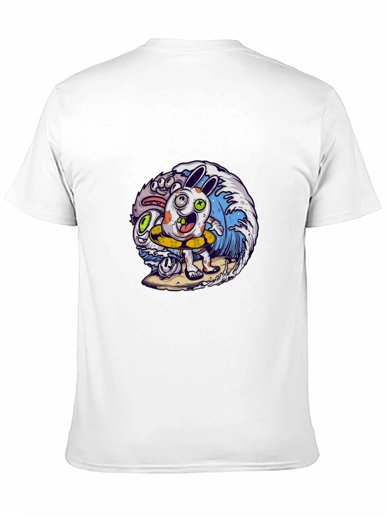 Surfing Rabbit Graphic Tee