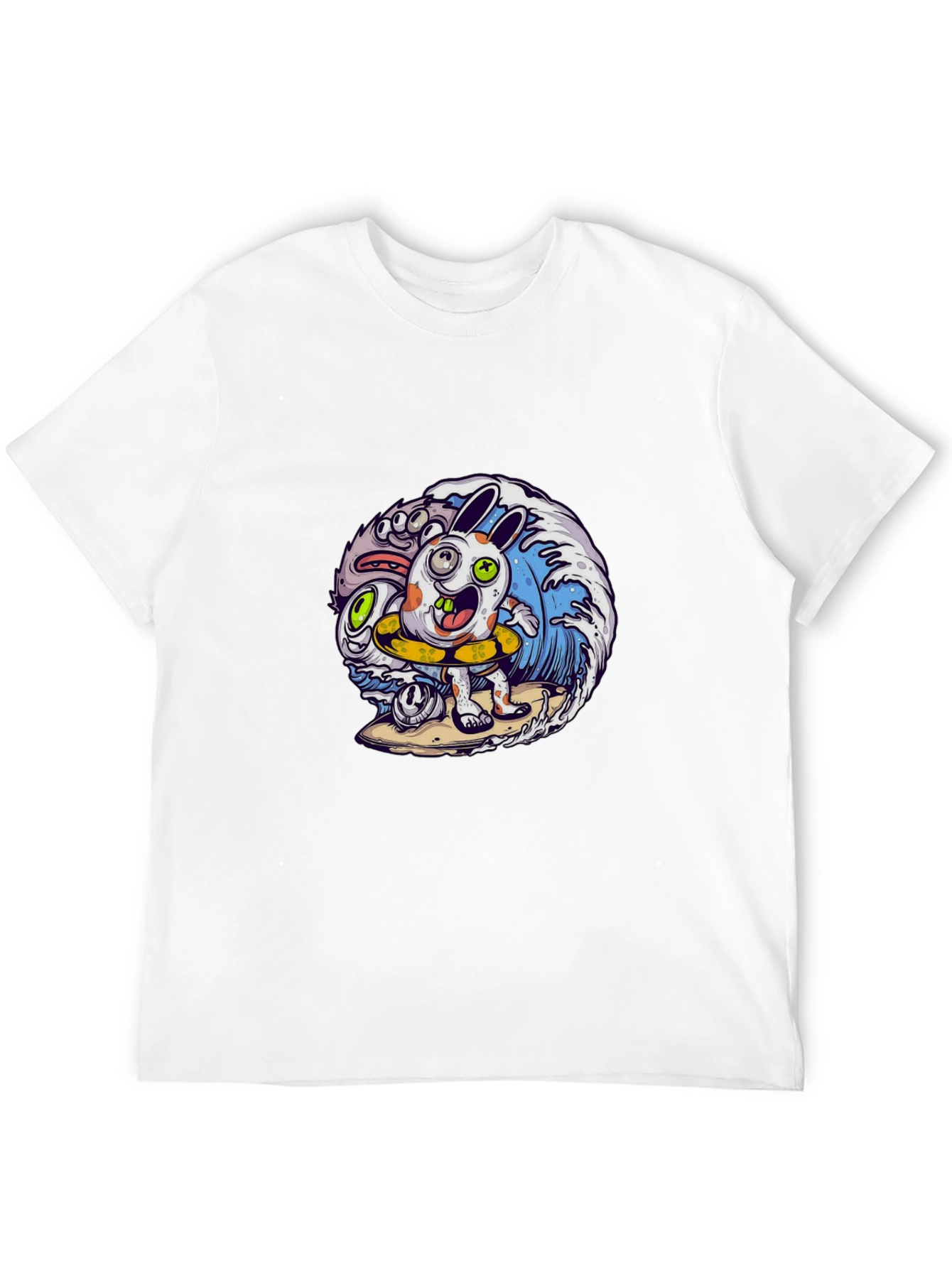 Surfing Rabbit Graphic Tee
