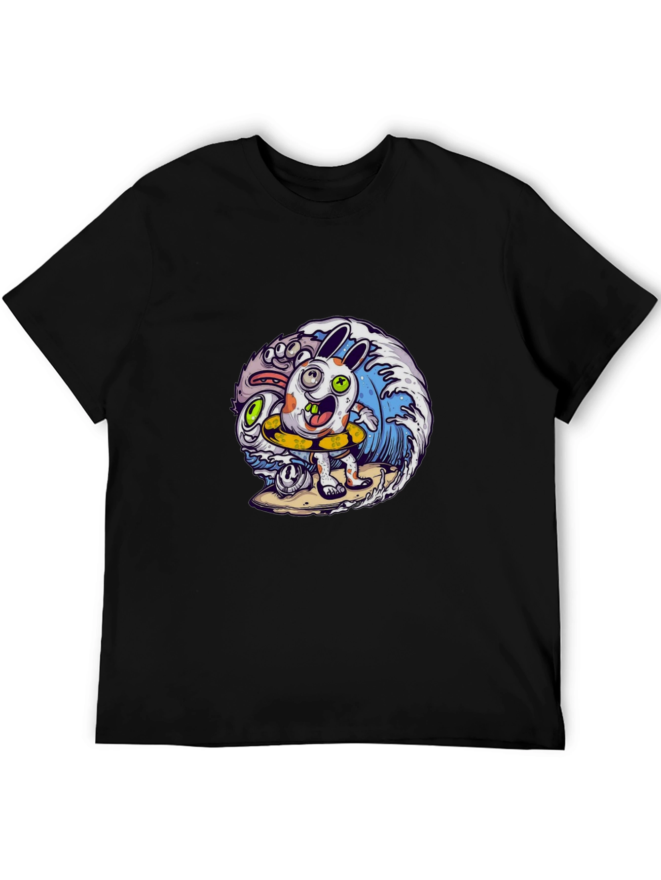 Surfing Rabbit Graphic Tee