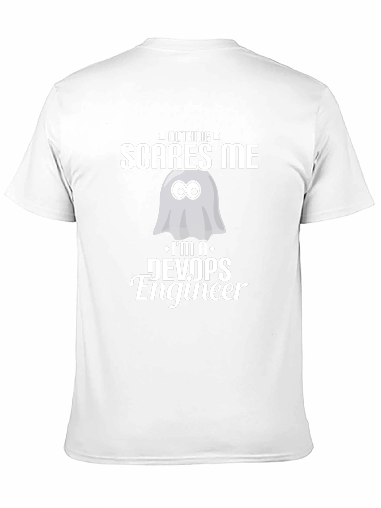 DevOps Engineer T-Shirt - Nothing Scares Me Graphic Tee