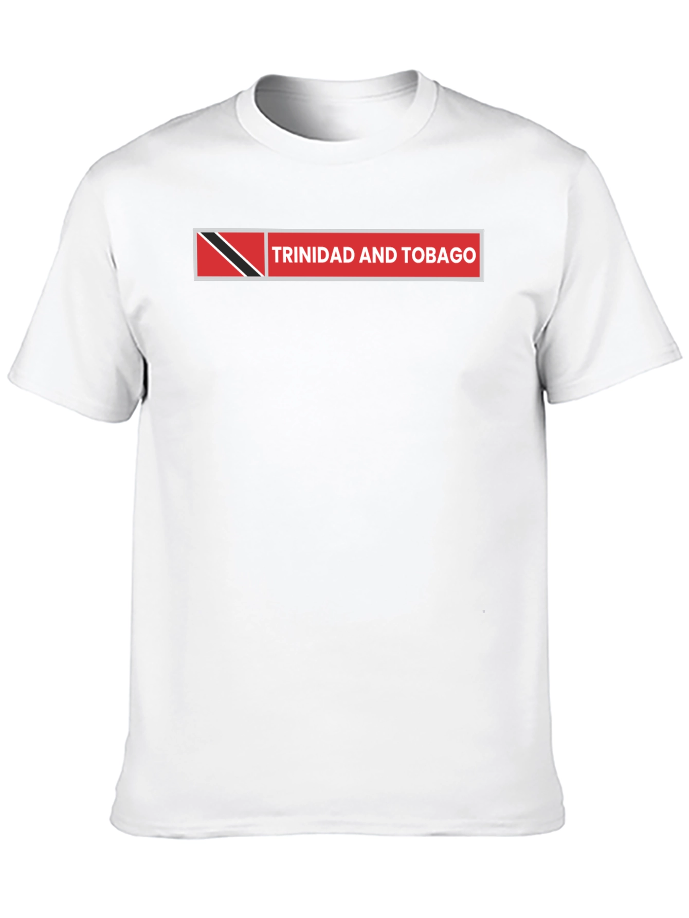 Trinidad and Tobago Flag T-Shirt Black