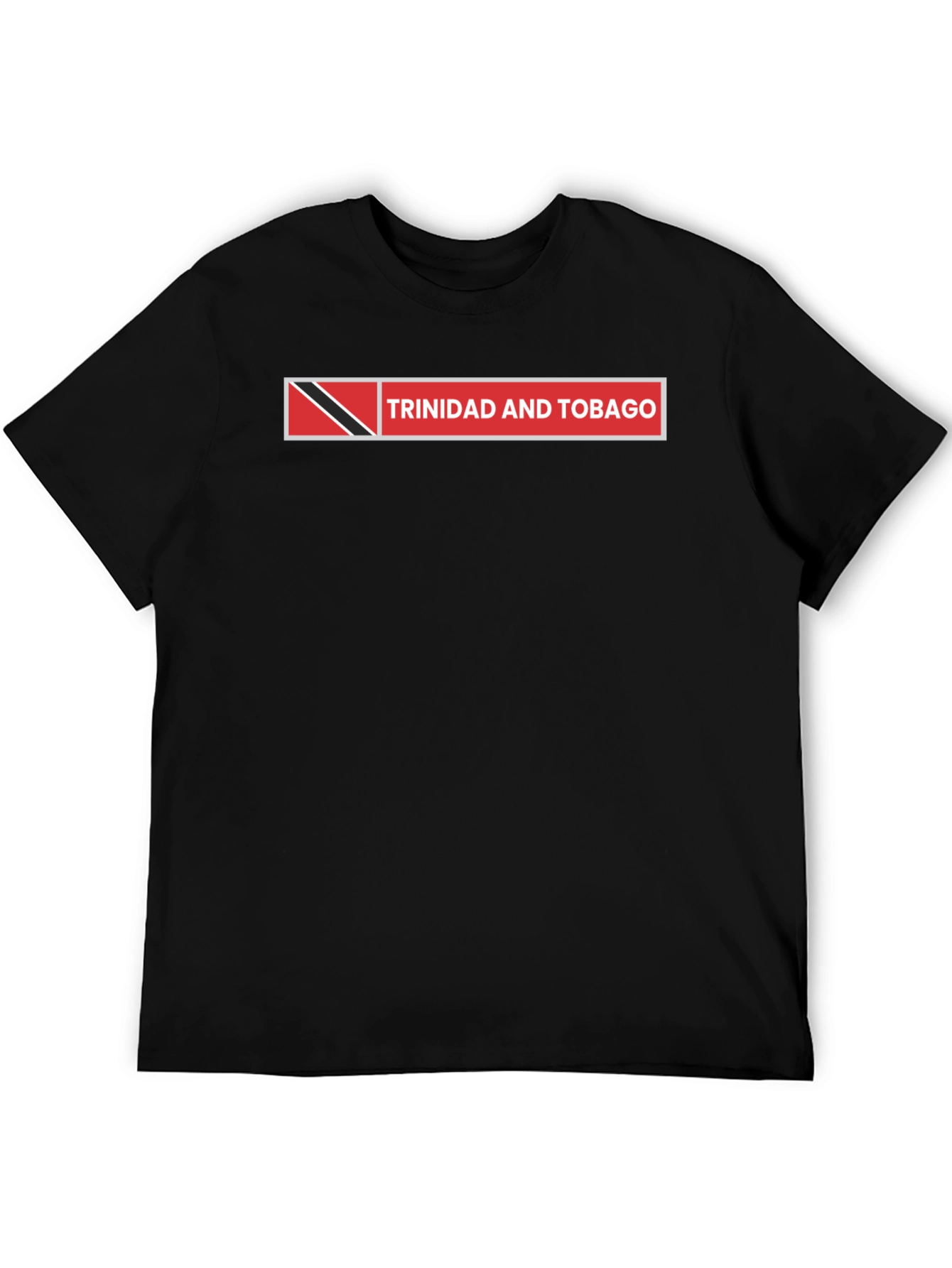 Trinidad and Tobago Flag T-Shirt Black