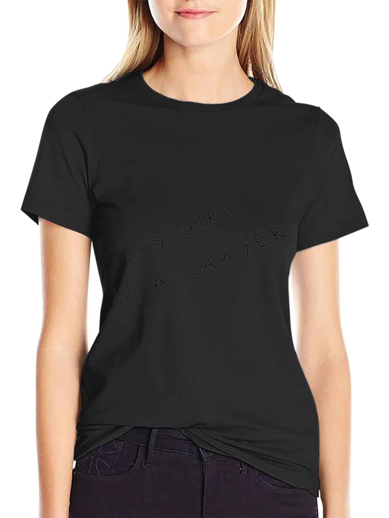 My Girl Is a Lawyer - Graphic T-Shirt