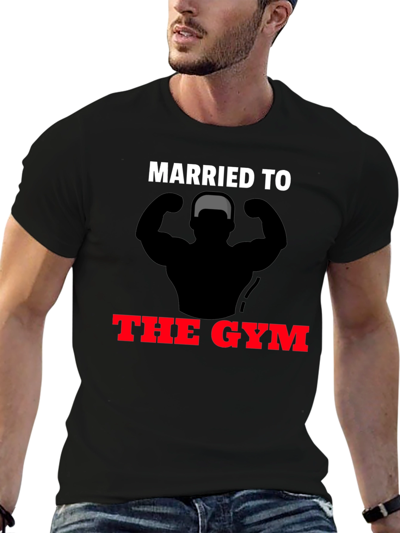 Married to The Gym T-Shirt Funny Workout Tee