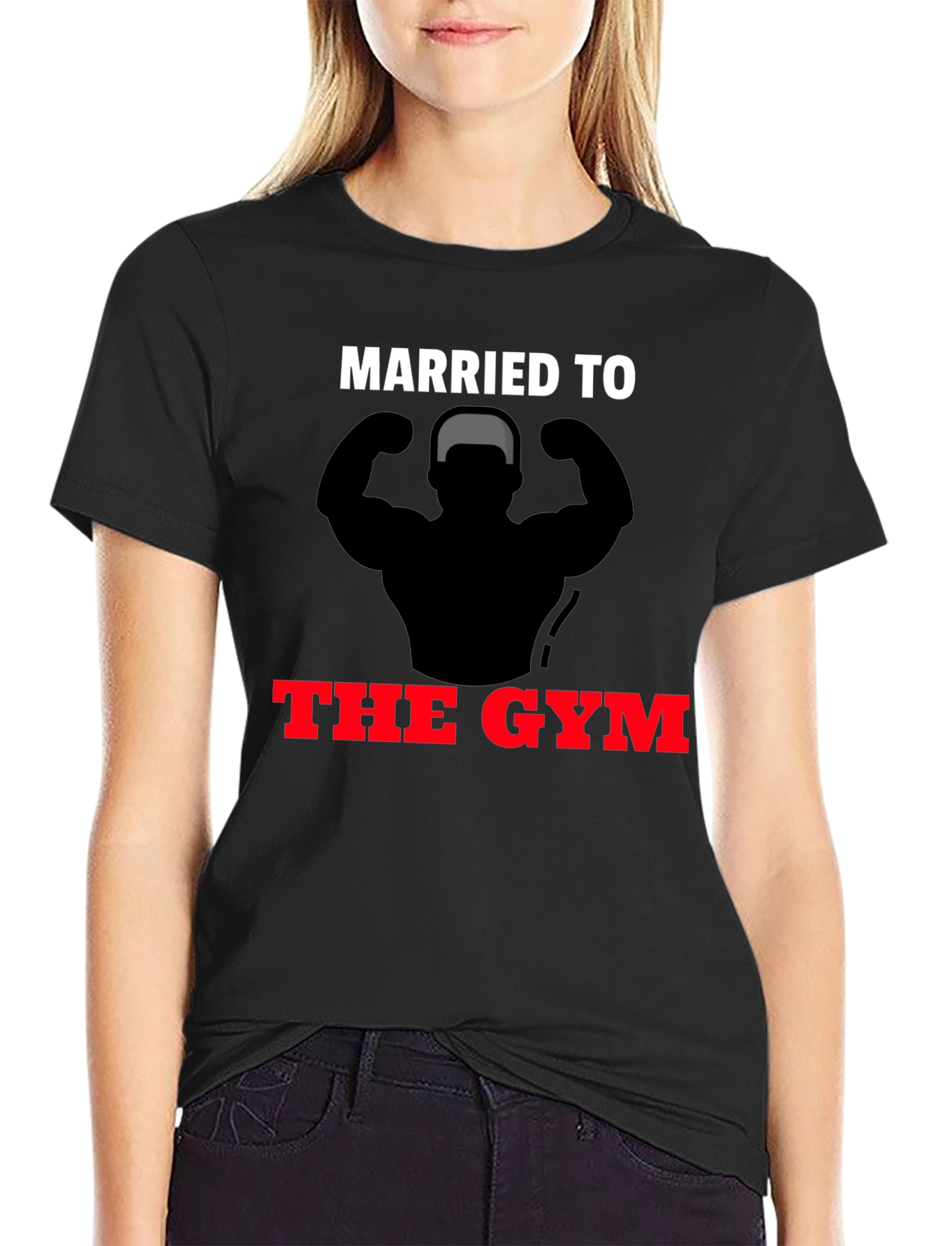 Married to The Gym T-Shirt Funny Workout Tee