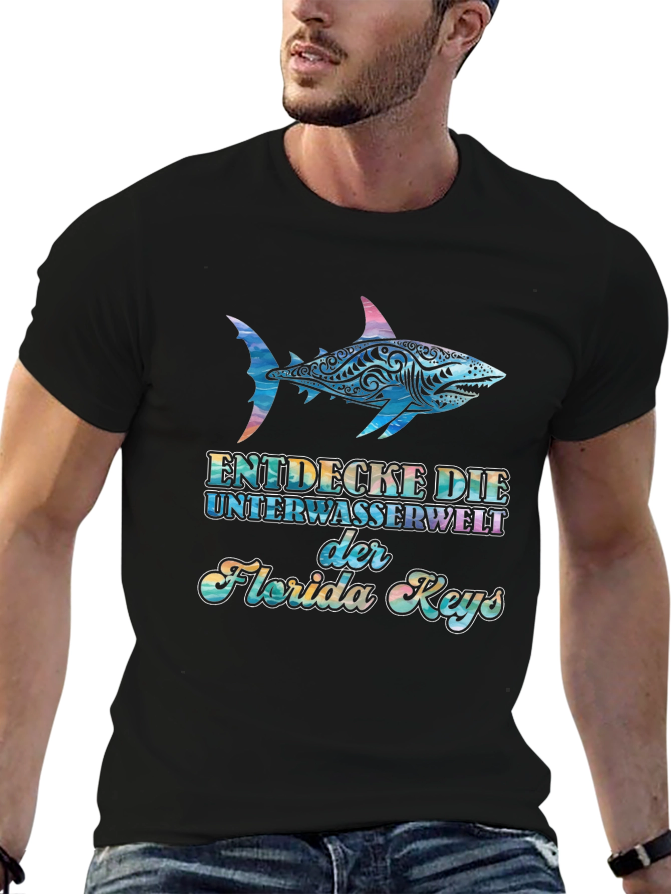 Florida Keys Shark Tee - Underwater Adventure